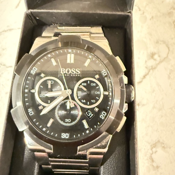Boss Black and Silver Men's Watch